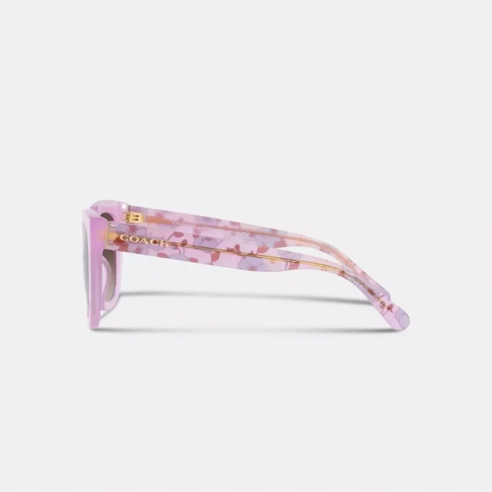 Coach Legacy Stripe Square Sunglasses - Picture 3 of 13